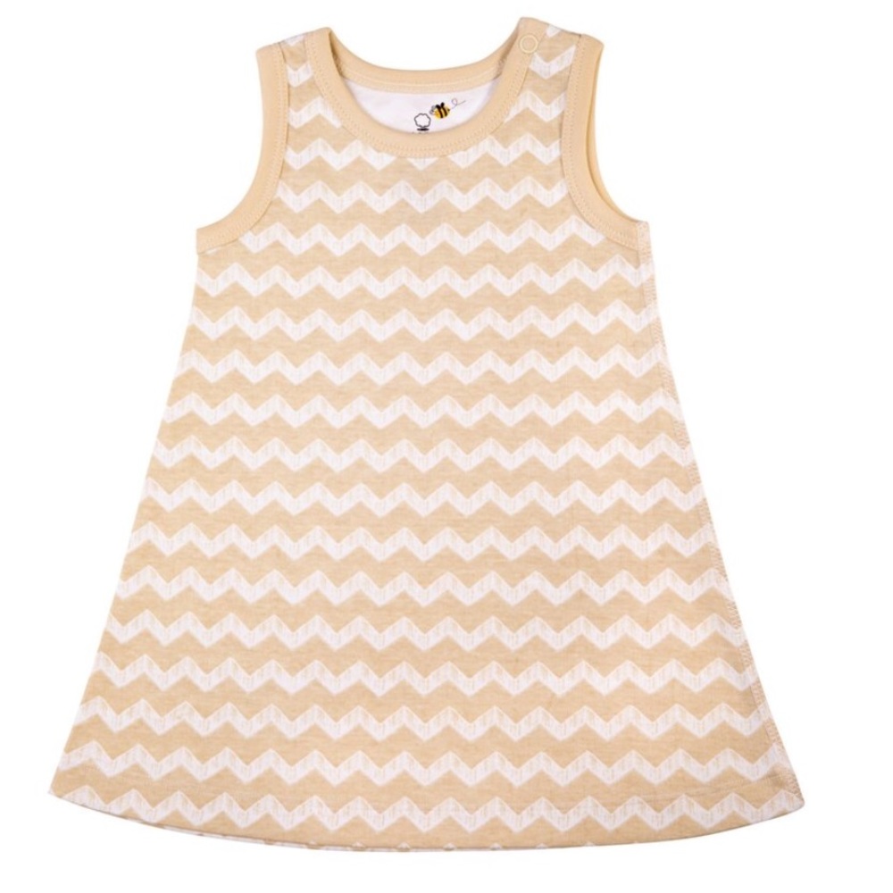 Chevron Pattern 3 Set Package-Dress, Bloomer n Bib